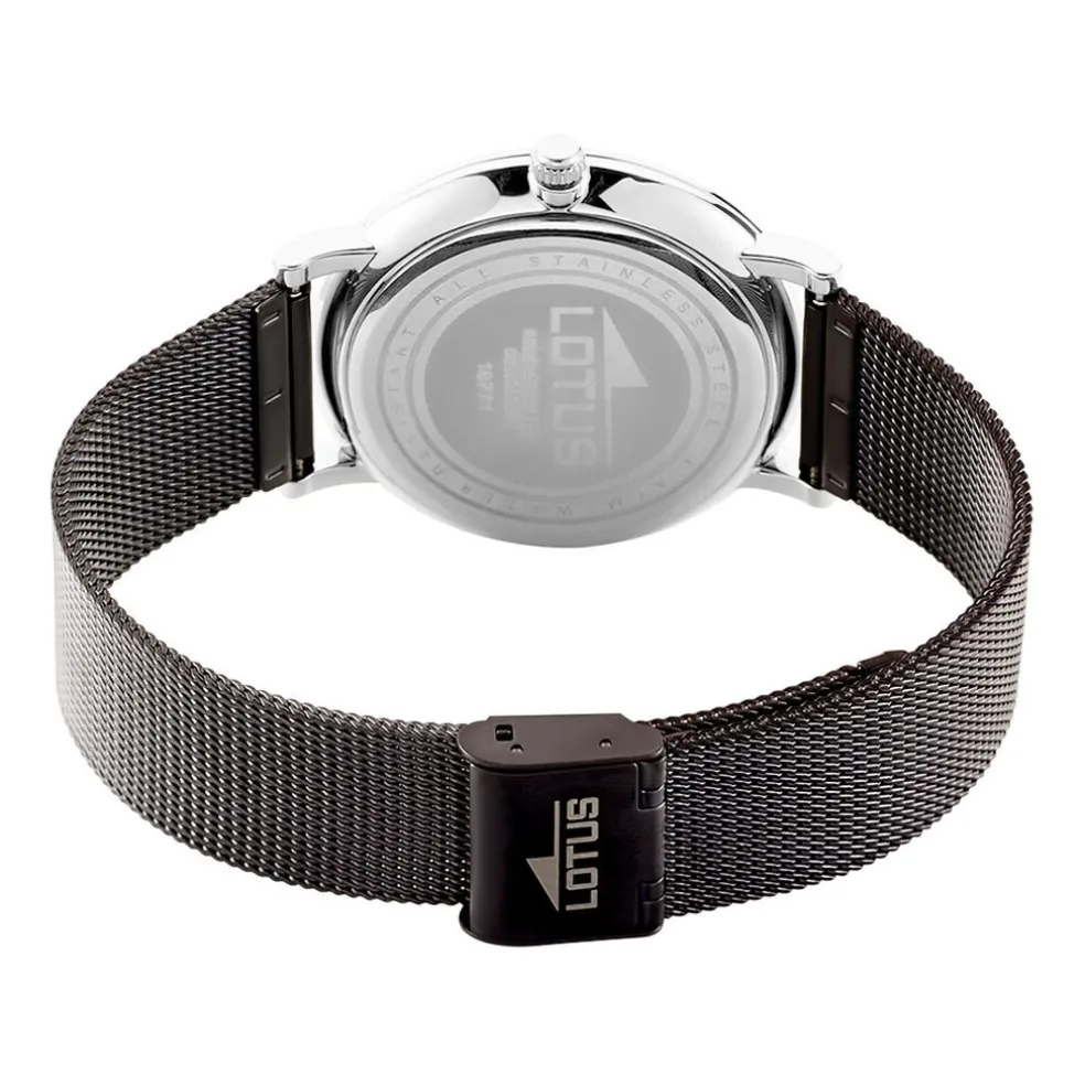 Montre Lotus Minimalist Noir