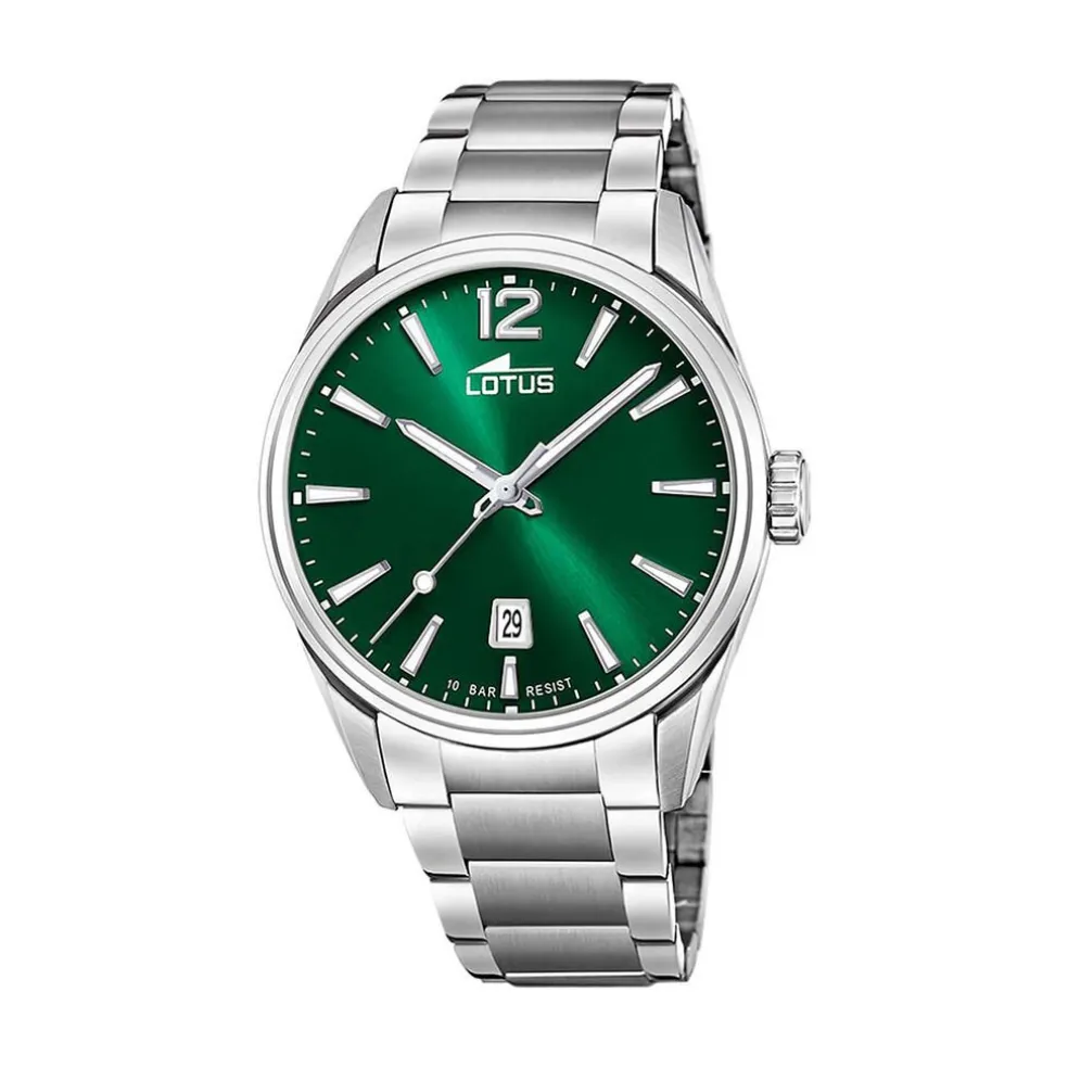 Montre Lotus Minimalist Vert