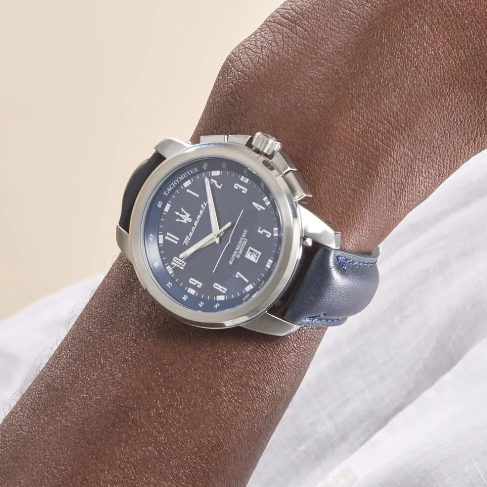 Montre Maserati Successo Bleu