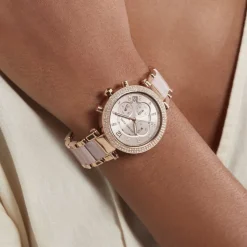 Montre Michael Kors Parker Chrono Rose