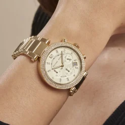 Montre Michael Kors Parker Chrono Champagne