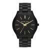 Montre Michael Kors Slim Runway Noir