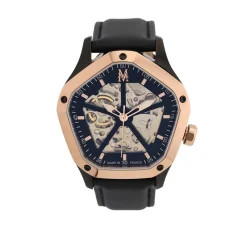 Montre Montignac Geometric Automatique Noir