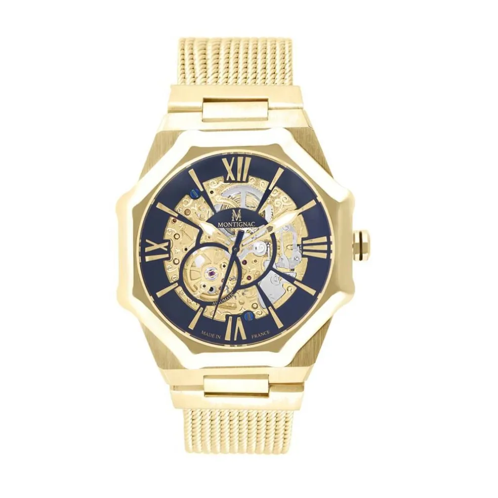 Montre Montignac Octogon Automatique Noir