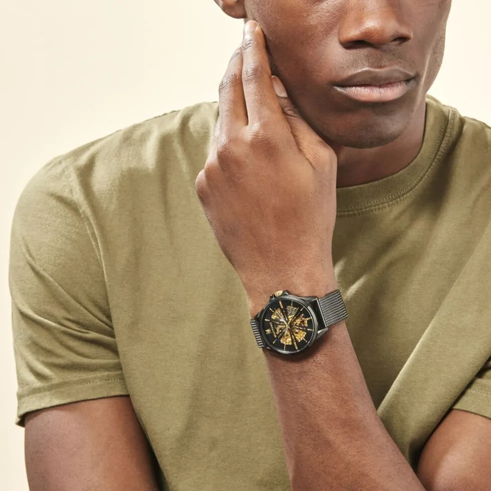 Montre Montignac Round Automatique Noir