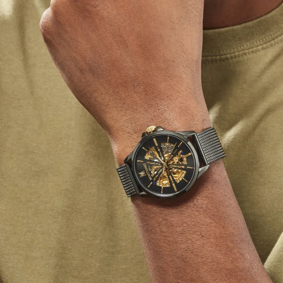 Montre Montignac Round Automatique Noir