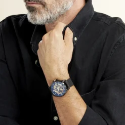 Montre Montignac Round Automatique Noir