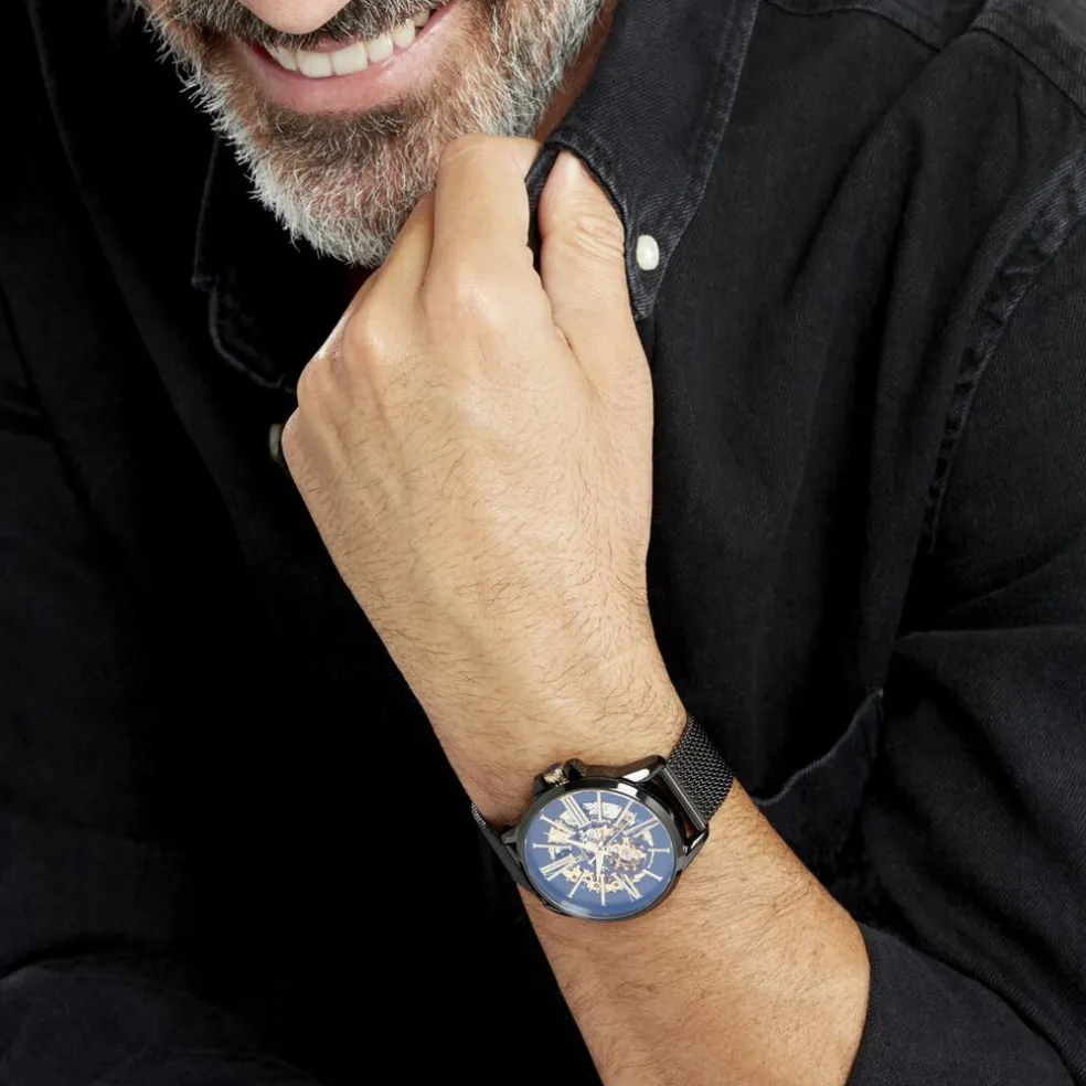 Montre Montignac Round Automatique Noir