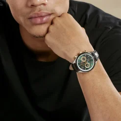 Montre Montignac Round Chrono Vert