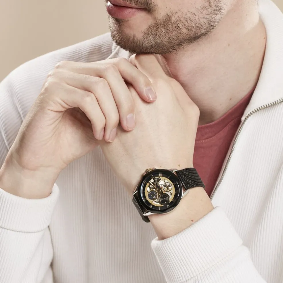 Montre Montignac Round Noir