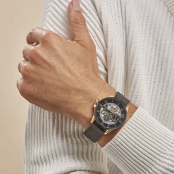 Montre Montignac Round Noir