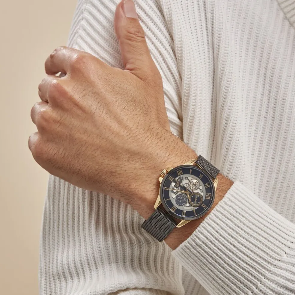 Montre Montignac Round Noir