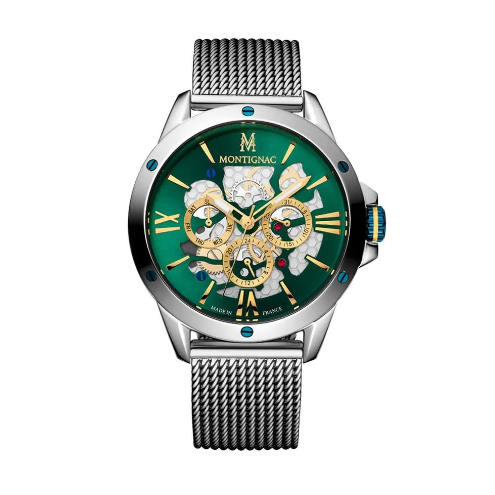 Montre Montignac Round Vert