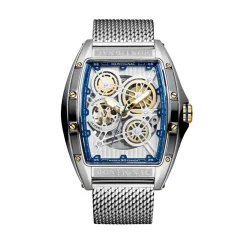 Montre Montignac Tonneau Auto Argenté