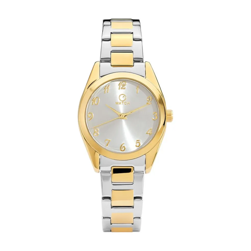 Montre O Watch Colored Argenté