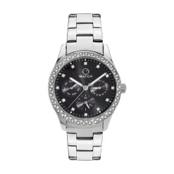Montre O Watch Shiny Noir