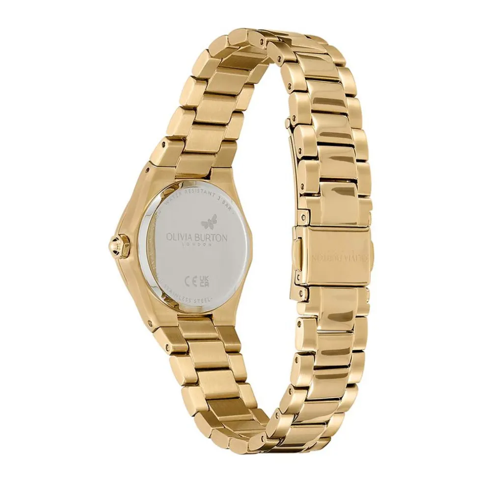 Montre Olivia Burton Mini Hexa Marron