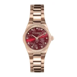 Montre Olivia Burton Mini Hexa Bordeaux