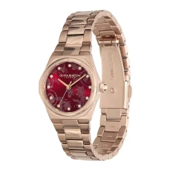 Montre Olivia Burton Mini Hexa Bordeaux