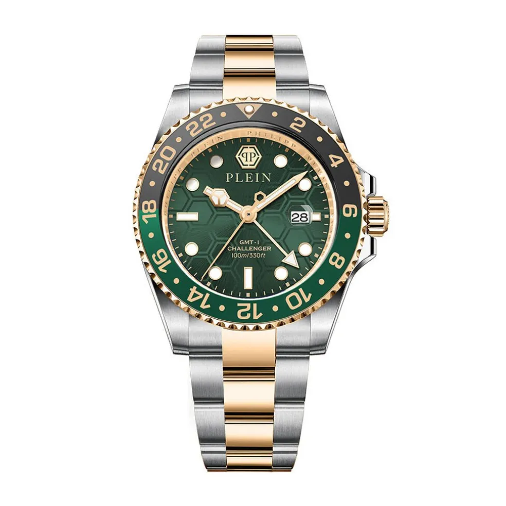 Montre Philipp Plein Gmt-i Challenger Vert