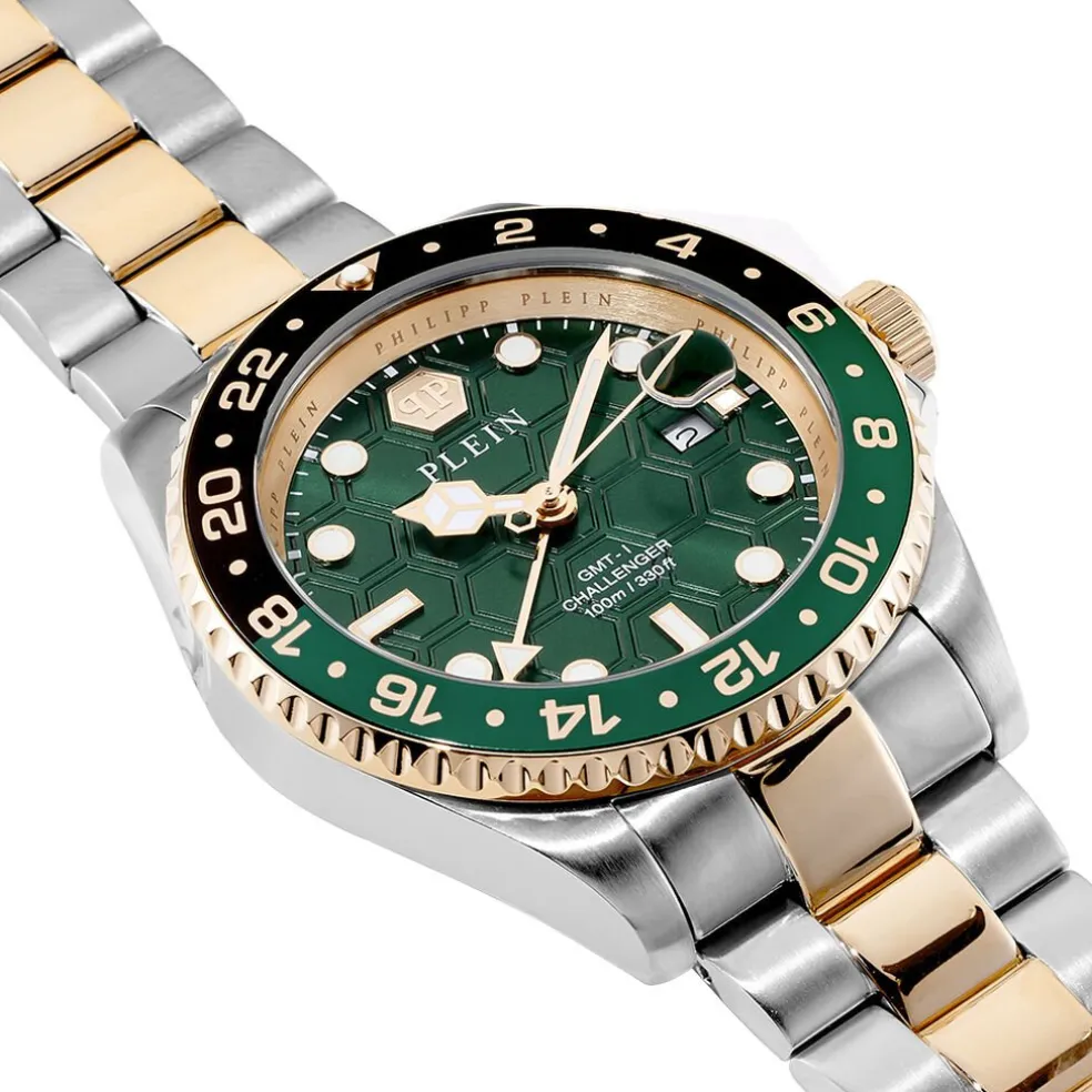 Montre Philipp Plein Gmt-i Challenger Vert