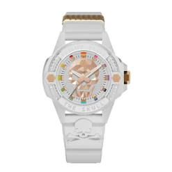 Montre Philipp Plein The Skull Ecoceramic Blanc