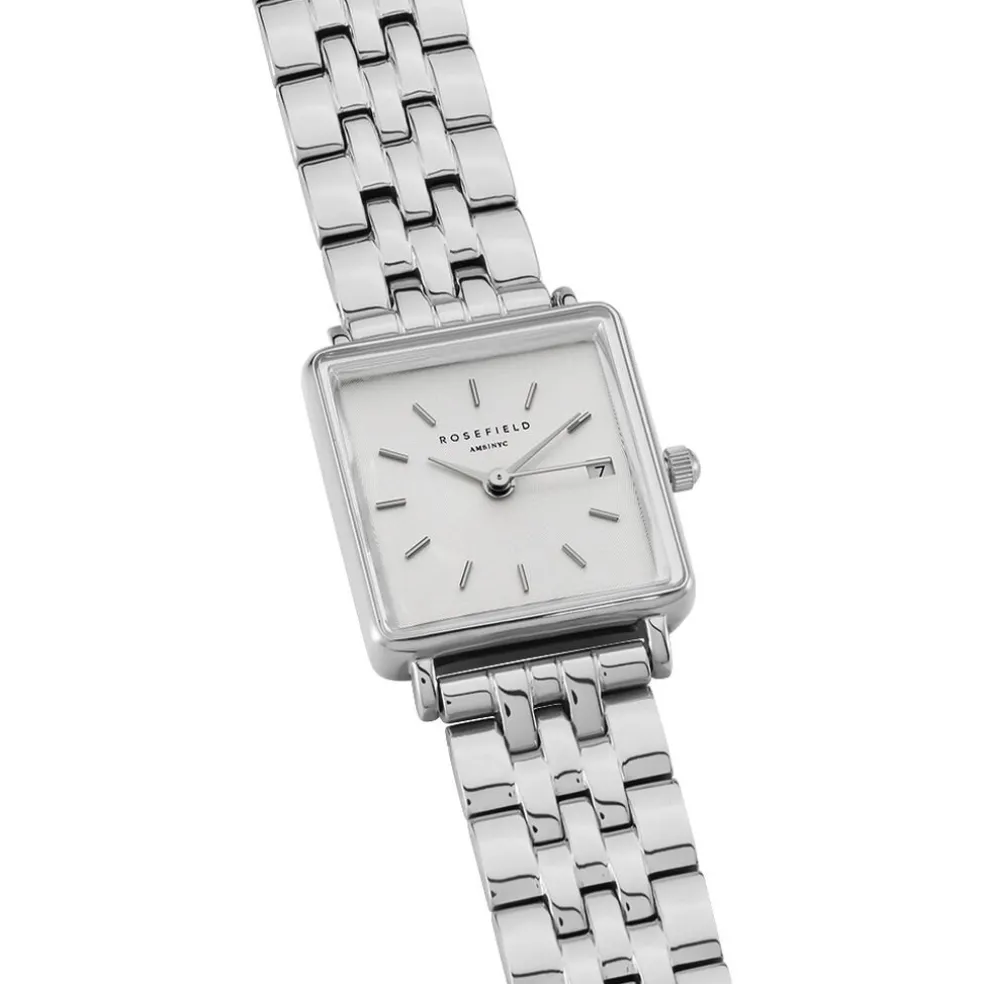 Montre Rosefield Boxy Blanc