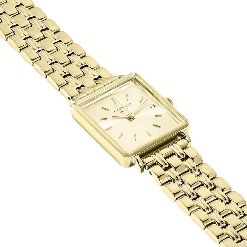 Montre Rosefield Boxy Xs Champagne