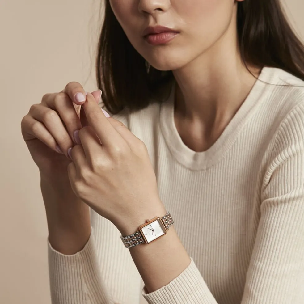 Montre Rosefield Octagon Xs Blanc