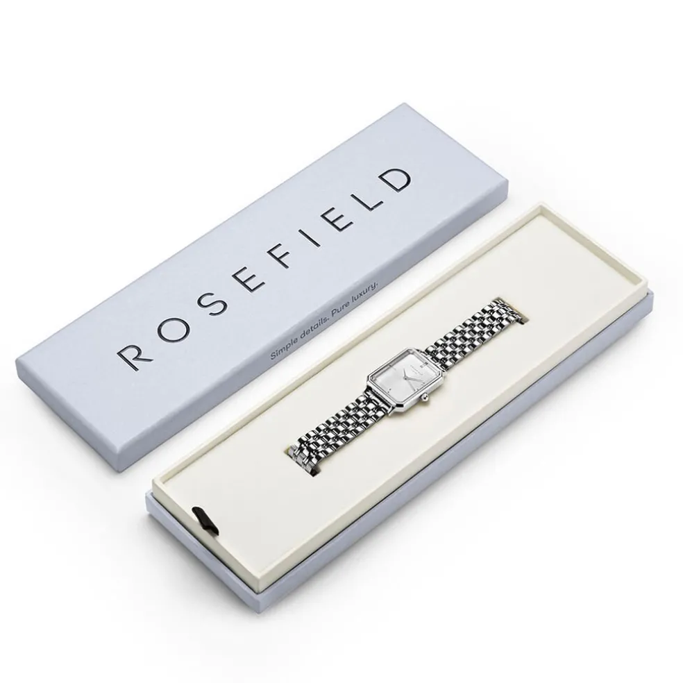 Montre Rosefield Octagon Blanc