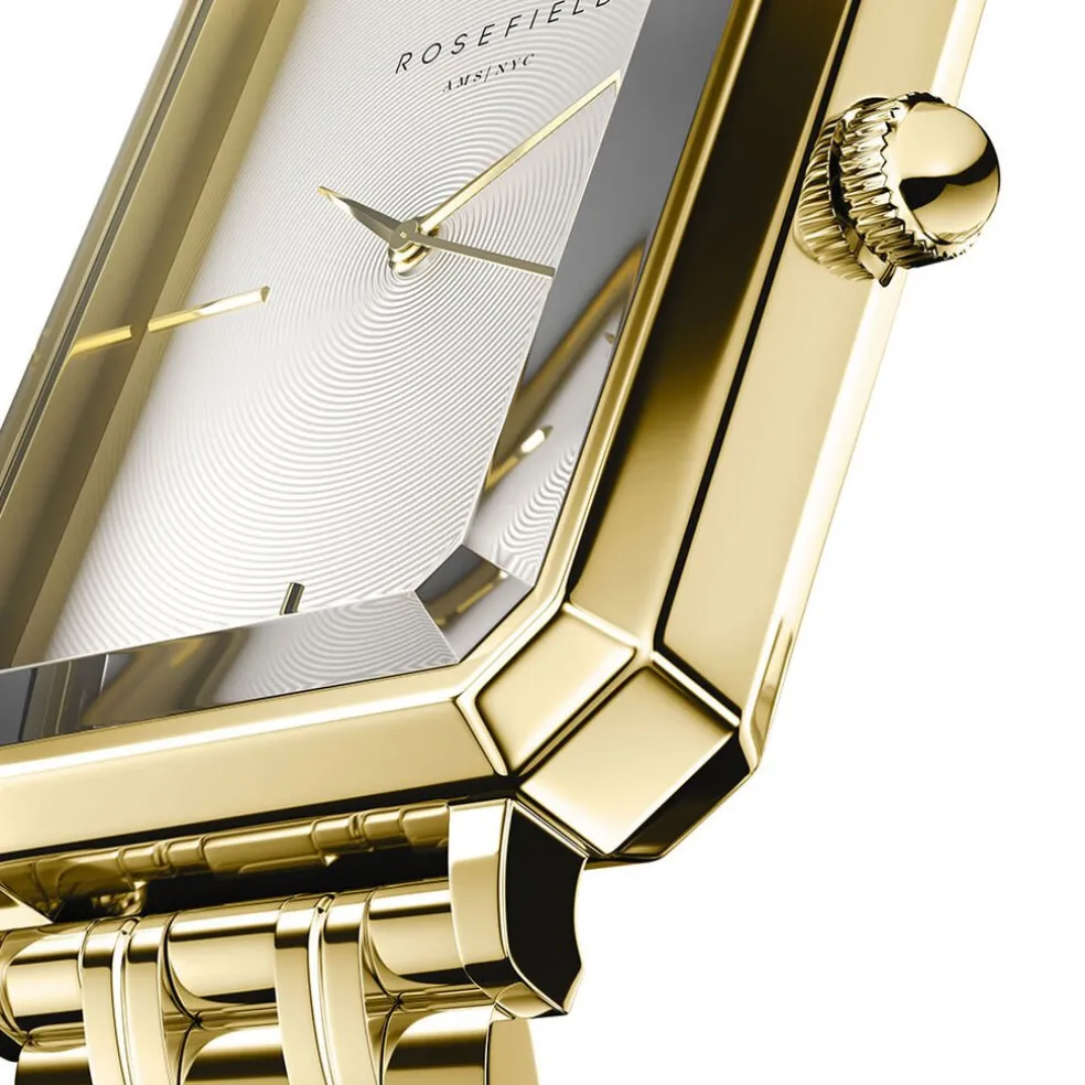 Montre Rosefield Octagon Blanc