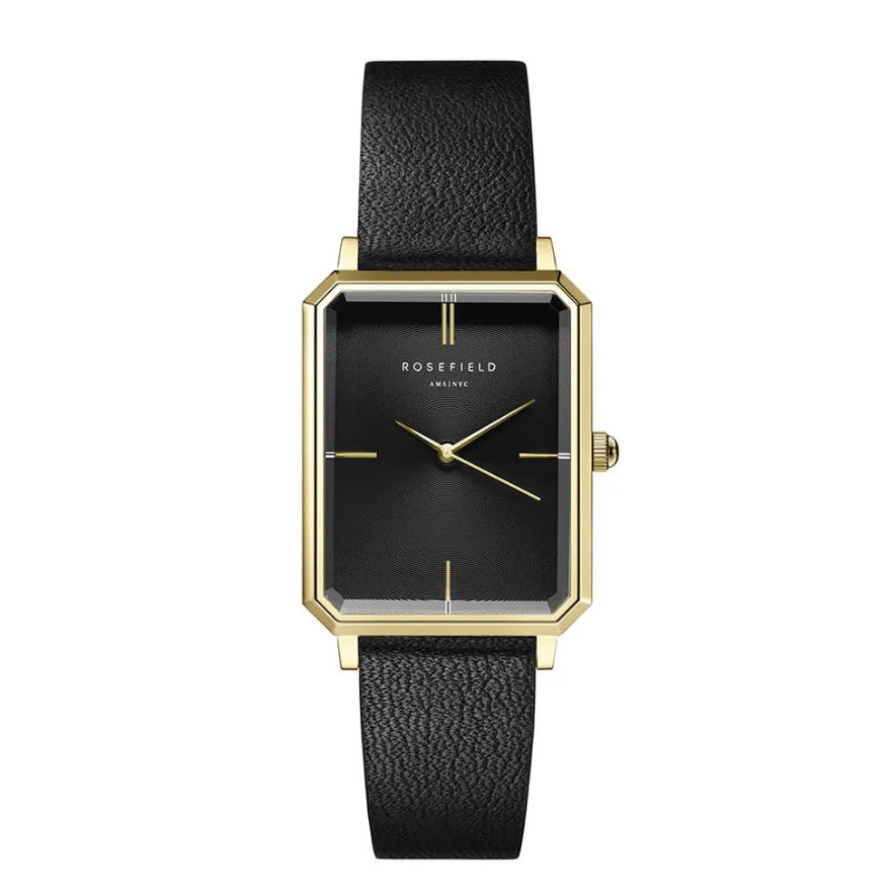 Montre Rosefield Octagon Noir