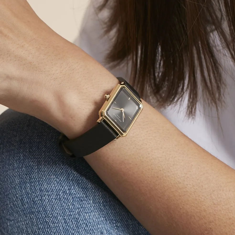 Montre Rosefield Octagon Noir