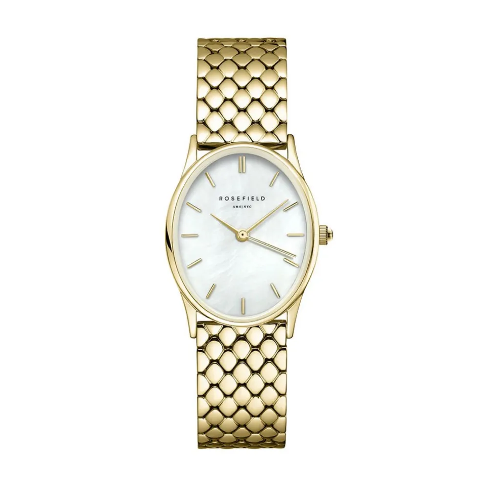 Montre Rosefield Oval Blanc