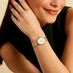 Montre Rosefield Oval Blanc