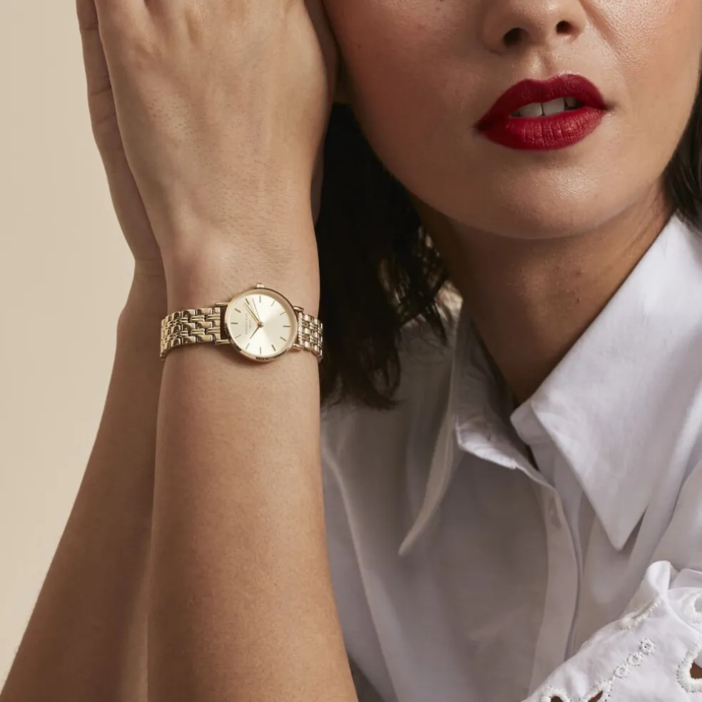 Montre Rosefield Small Edit Champagne