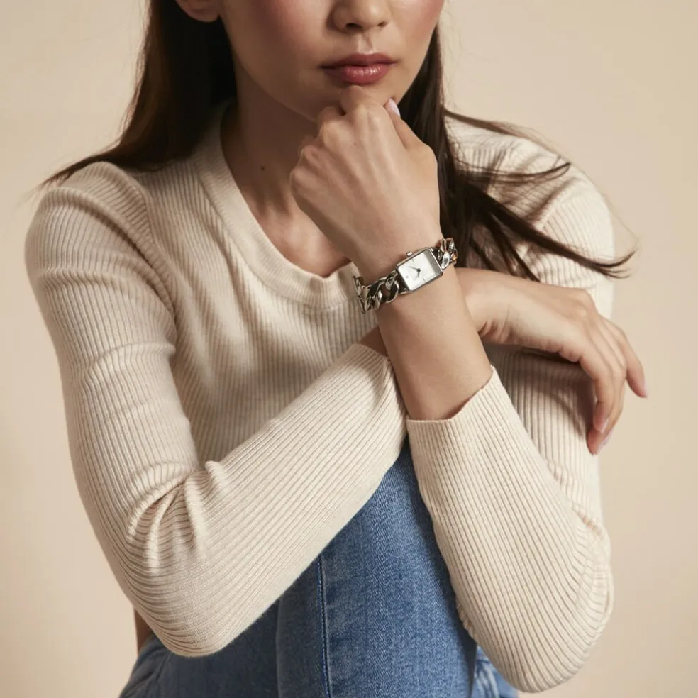 Montre Rosefield Studio 24 Blanc