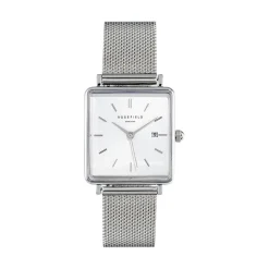 Montre Rosefield The Boxy Blanc