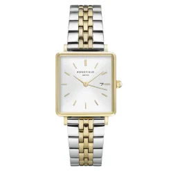 Montre Rosefield The Boxy Blanc