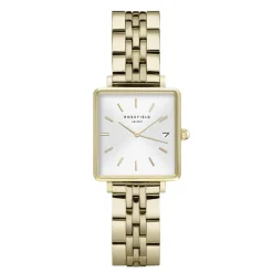 Montre Rosefield The Mini Boxy Blanc