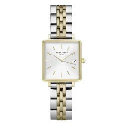 Montre Rosefield The Mini Boxy Blanc