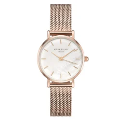 Montre Rosefield The Small Edit Blanc