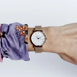 Montre Rosefield The Small Edit Blanc