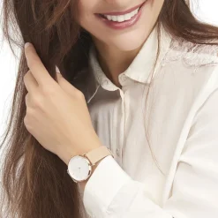 Montre Rosefield West Village Blanc