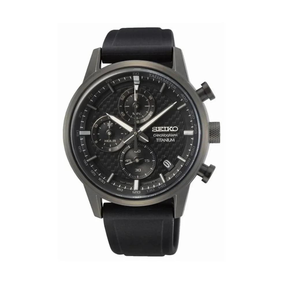 Montre Seiko Sport Titane Noir