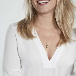 Pendentif Acme Or Jaune Perle De Culture De Tahiti