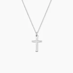 Pendentif Aisse Argent Blanc