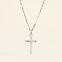 Pendentif Aisse Argent Blanc