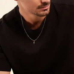 Pendentif Allen Or Jaune Oxyde De Zirconium