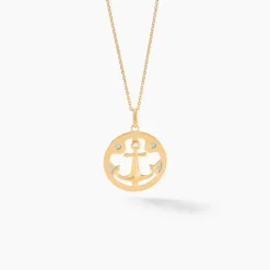 Pendentif Alvar Or Bicolore